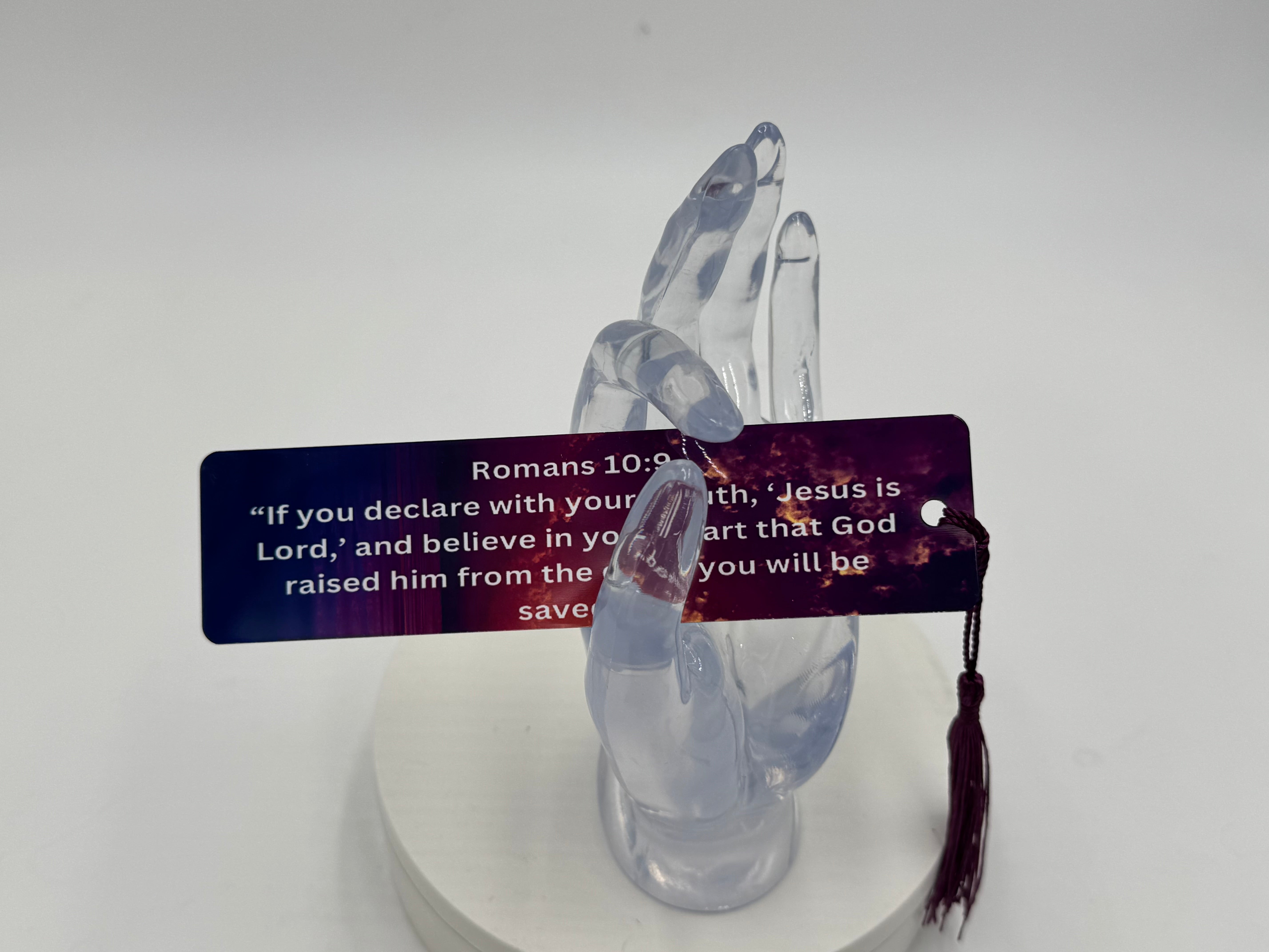 Romans 10:9 bookmark